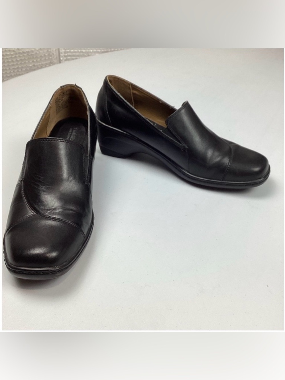 Croft & Barrow Sole Sense Ability Greta Black Slip on Shoes